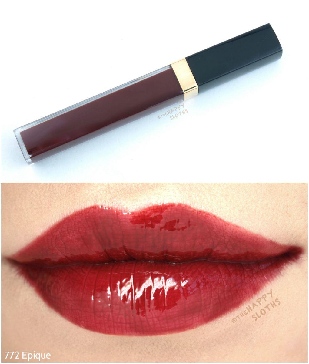 Chanel Rouge Coco Gloss Ruj 772 Epique özdilekteyim